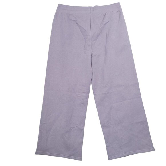 NEW Puma Ladies Fleece Straight Leg Pant XXL Purple Cotton Blend// 25PT - Picture 2 of 9